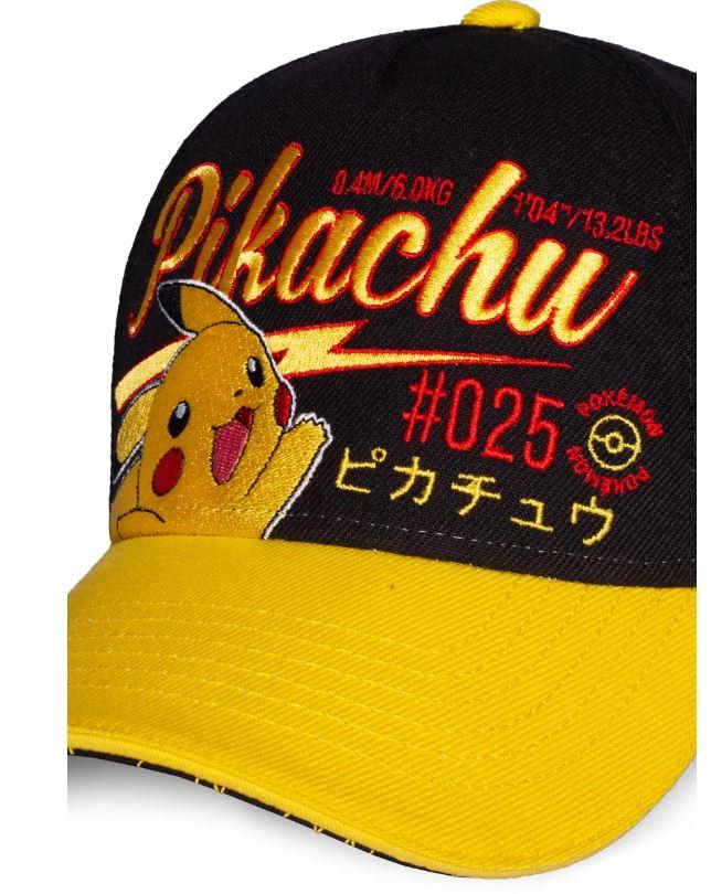 POKEMON - Pikachu #025 - Adjustable Cap