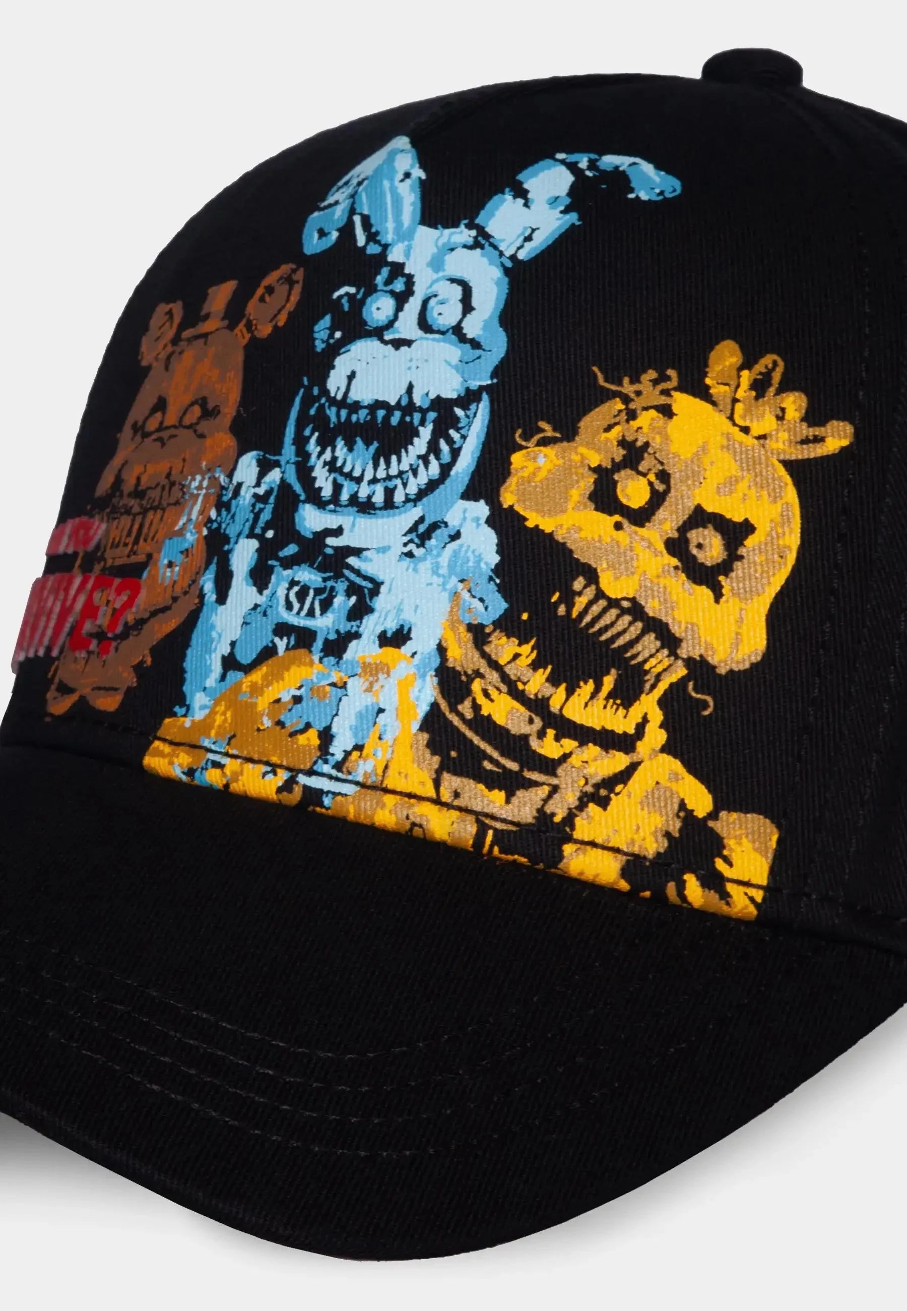 FIVE NIGHTS AT FREDDY'S - Can you survive - Adjustable Cap