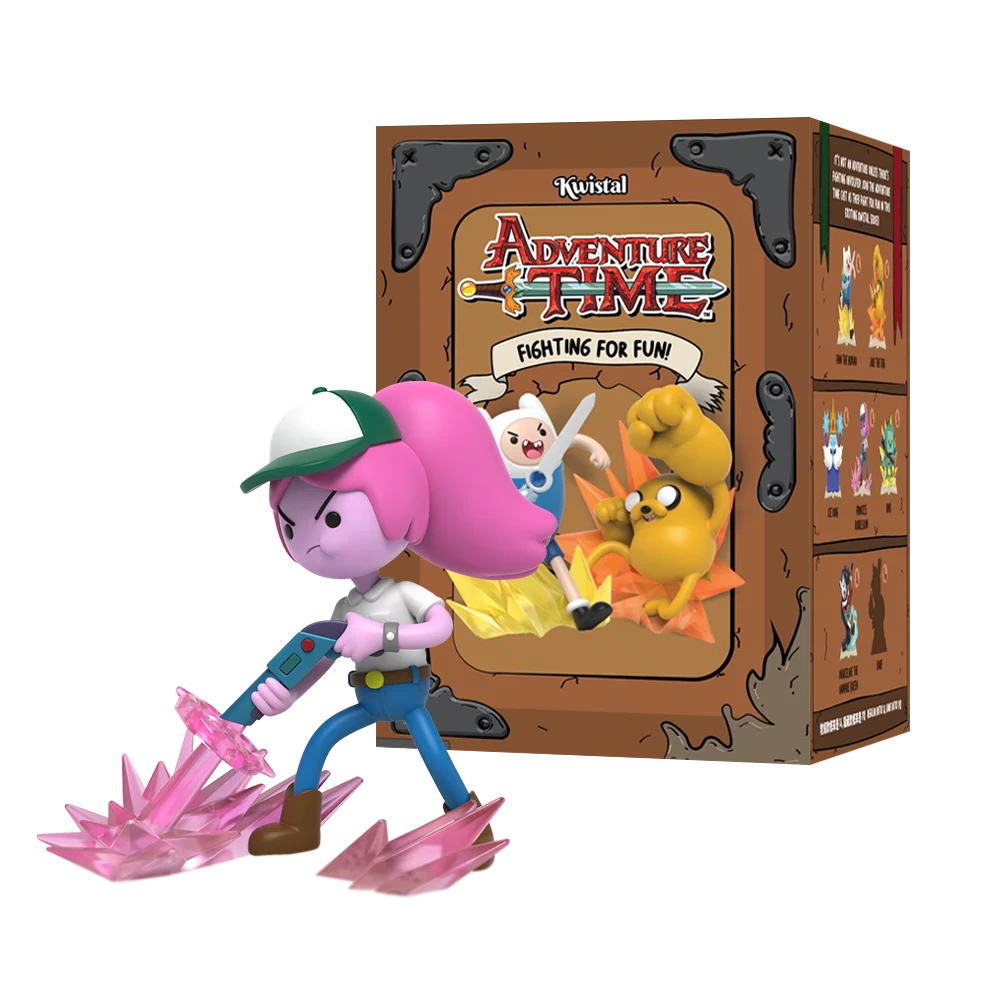 ADVENTURE TIME - Kwistal Fighting for Fun Series - Display 6 Fig.