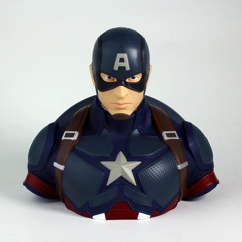 MARVEL - Captain America Avengers Endgame - Money Bank Bust 20 cm