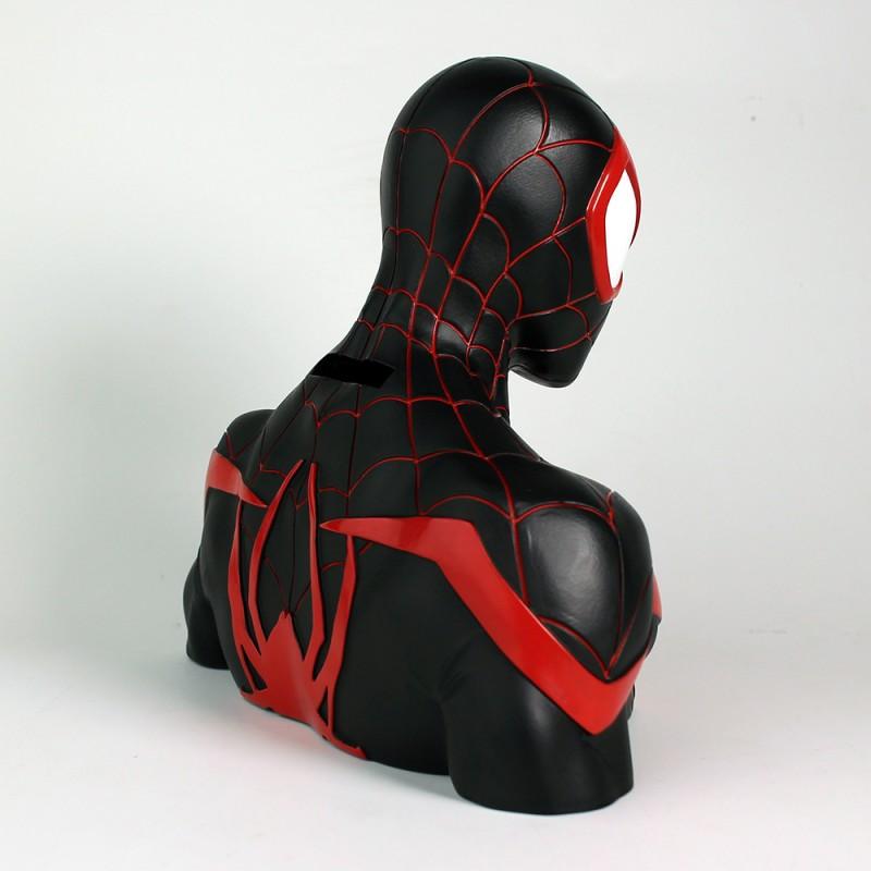 MARVEL - Money Box Blister Box - Miles Morales Deluxe Bust 20 cm