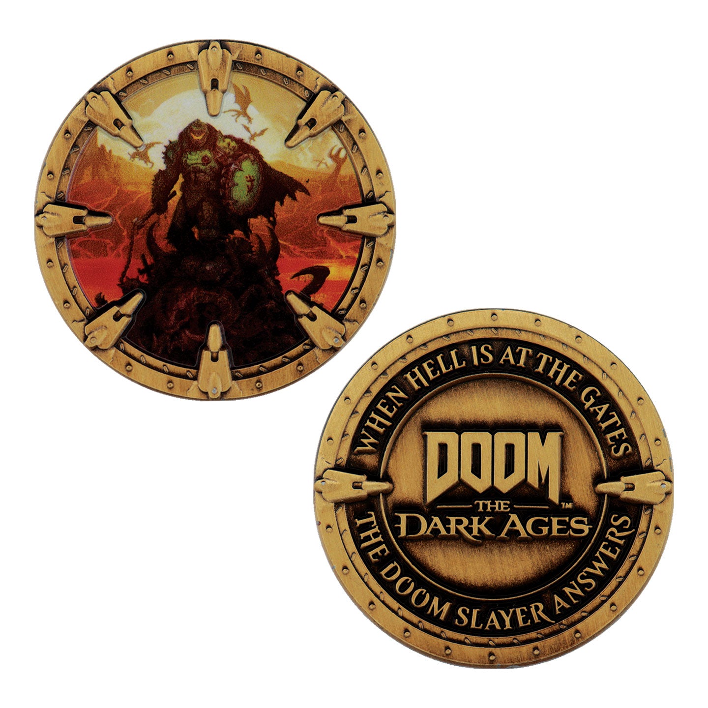 DOOM THE DARK AGES - Limited Edition Coin