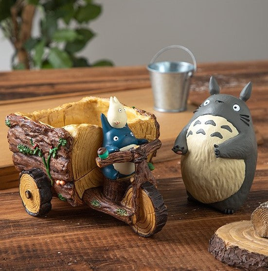 MY NEIGHBOR TOTORO - Tricycle Totoro - Diorama Box 13cm
