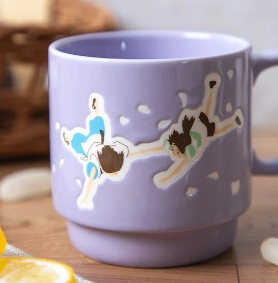 SPIRITED AWAY - Chihiro & Haku - Embossed colour mug