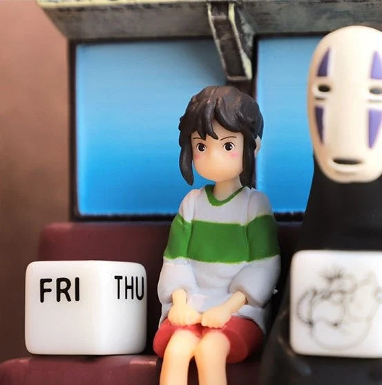 SPIRITED AWAY - Unabara Train - Diorama & Calendar 11cm