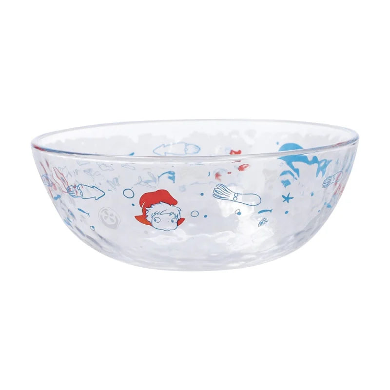 PONYO ON THE CLIFF - Ponyo under the sea - Transparent Bowl 17x6.5cm