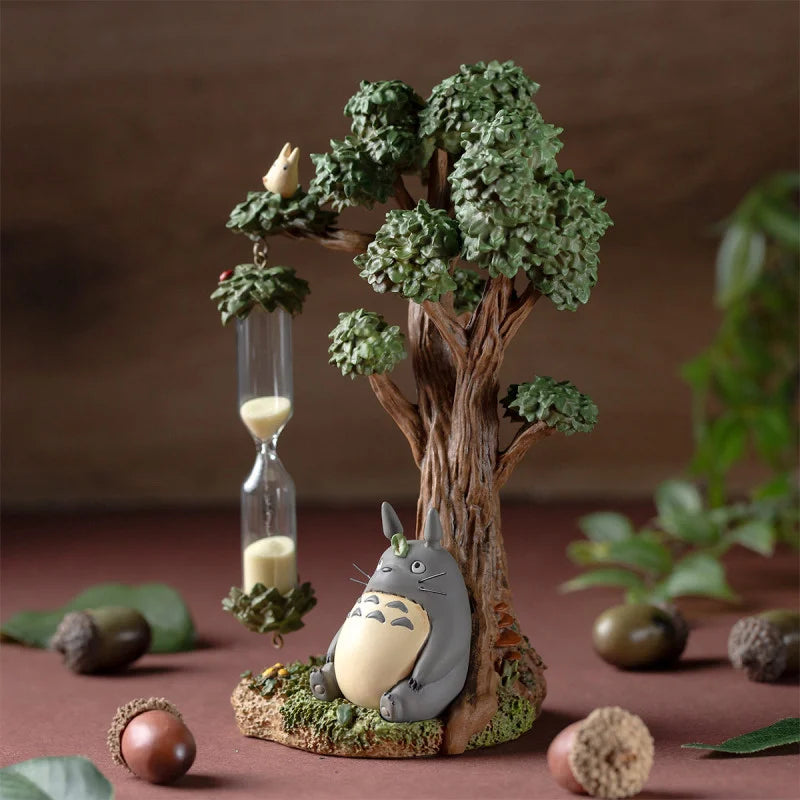 MY NEIGHBOR TOTORO - Camphrier & Totoro - Diorama Sand Timer 16cm
