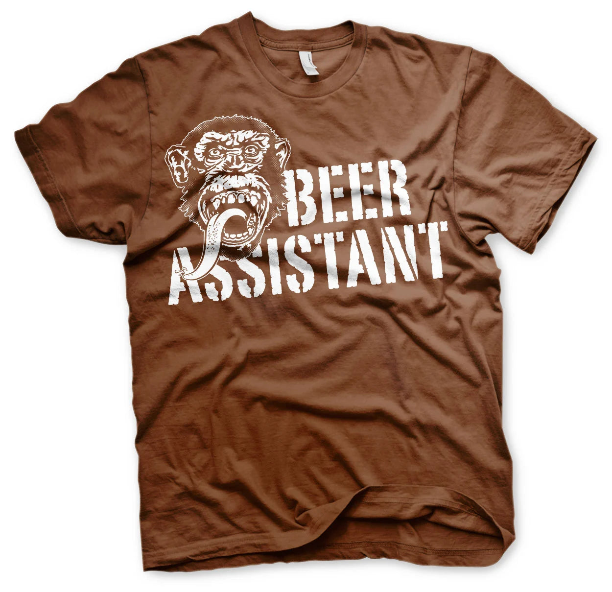 GAS MONKEY - T-Shirt Beer Assistant - Brown (12 Years)