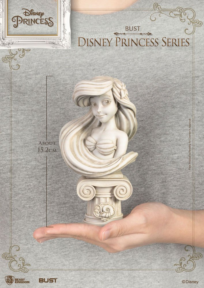 DISNEY - Ariel - Buste Princess Series PVC 15cm