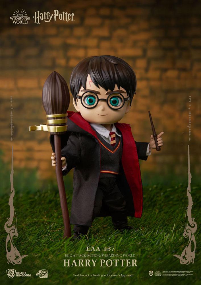 HARRY POTTER - Harry - Figurine Egg Attack Action WIzarding World 11cm