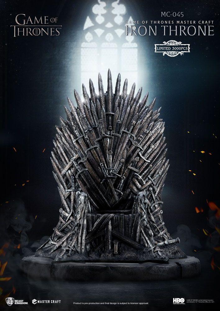 GAME OF THRONES - The Throne - Statue Master Craft '34x35x41cm'