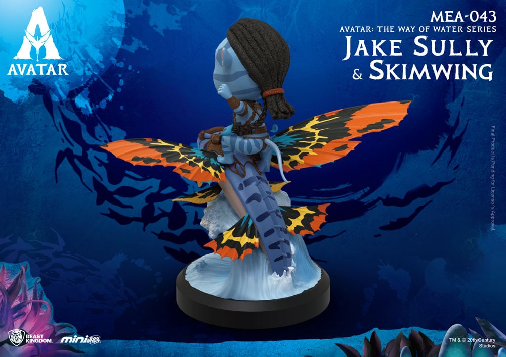 AVATAR THE WAY OF WATER - Jake Sully - Figure Mini Egg Attack 8cm