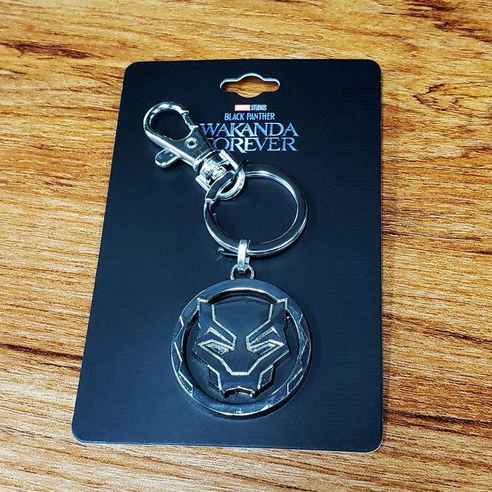 BLACK PANTHER WAKANDA FOREVER - Symbol - Metal Keychain