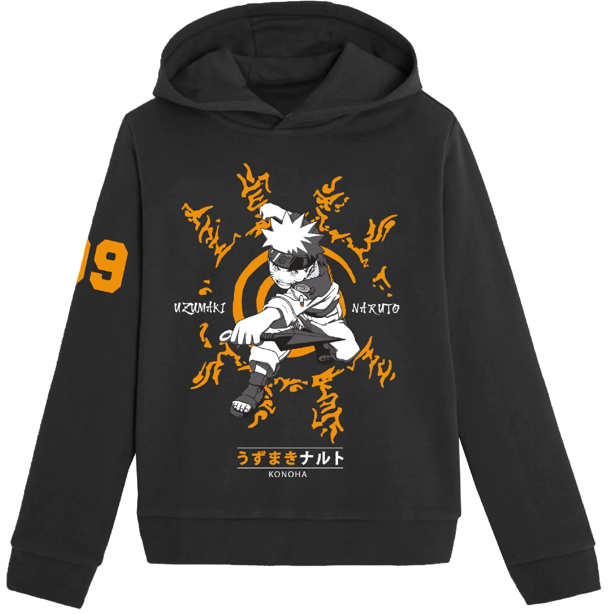 NARUTO - Naruto Uzumaki Konoha - Kid Sweat-Shirt (6 Ans)