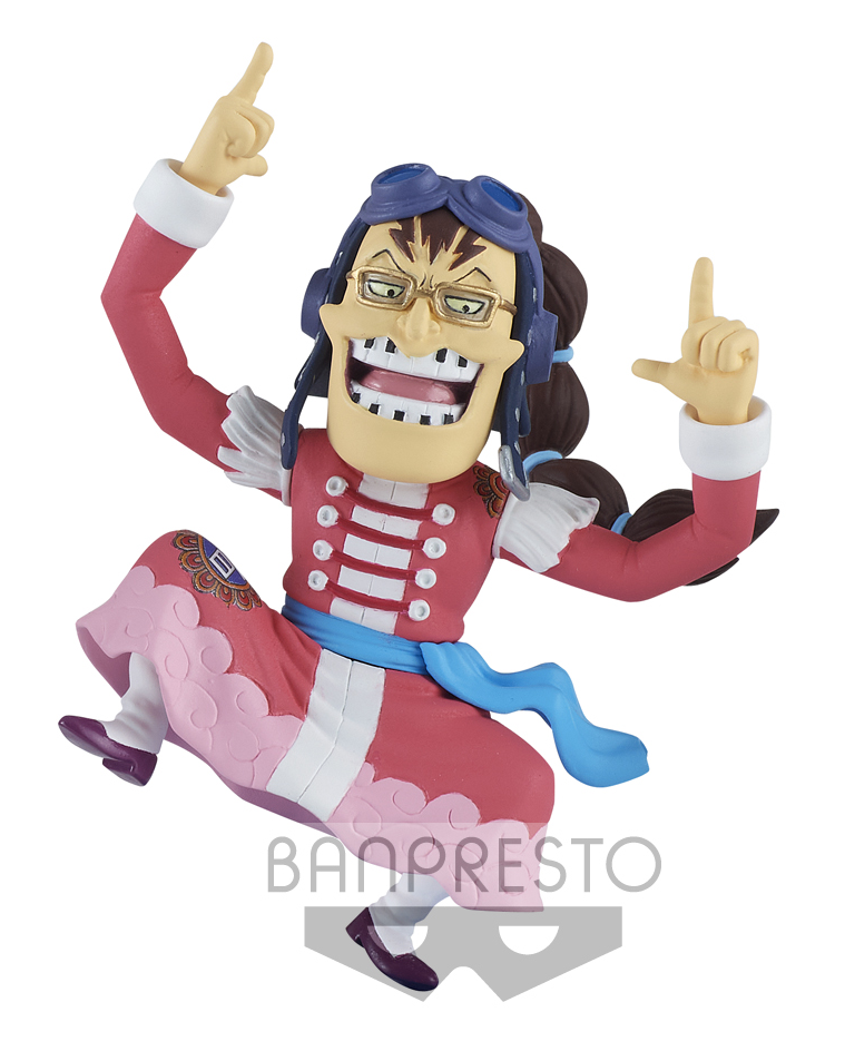 ONE PIECE - Scratchmen Apoo - Figurine 7cm WCF