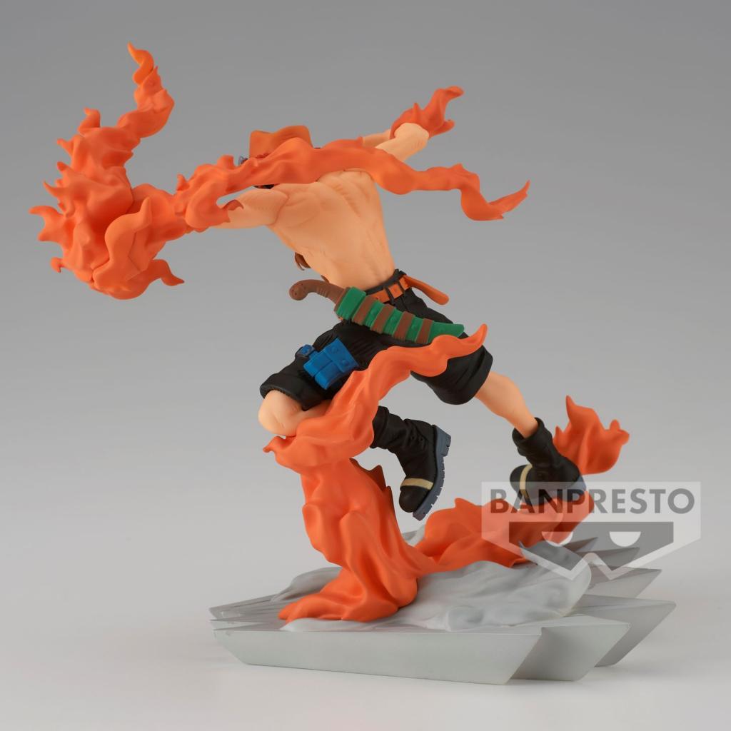 ONE PIECE - Portgas.D.ACE - Figure Senkozekkei 9cm 1/2