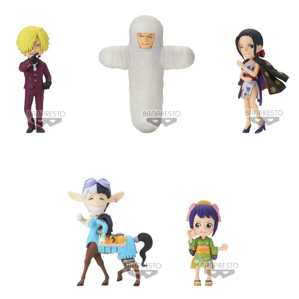 ONE PIECE - WCF Wanokuni Onigashima 5 - Assortiments 12 Figurines 7cm