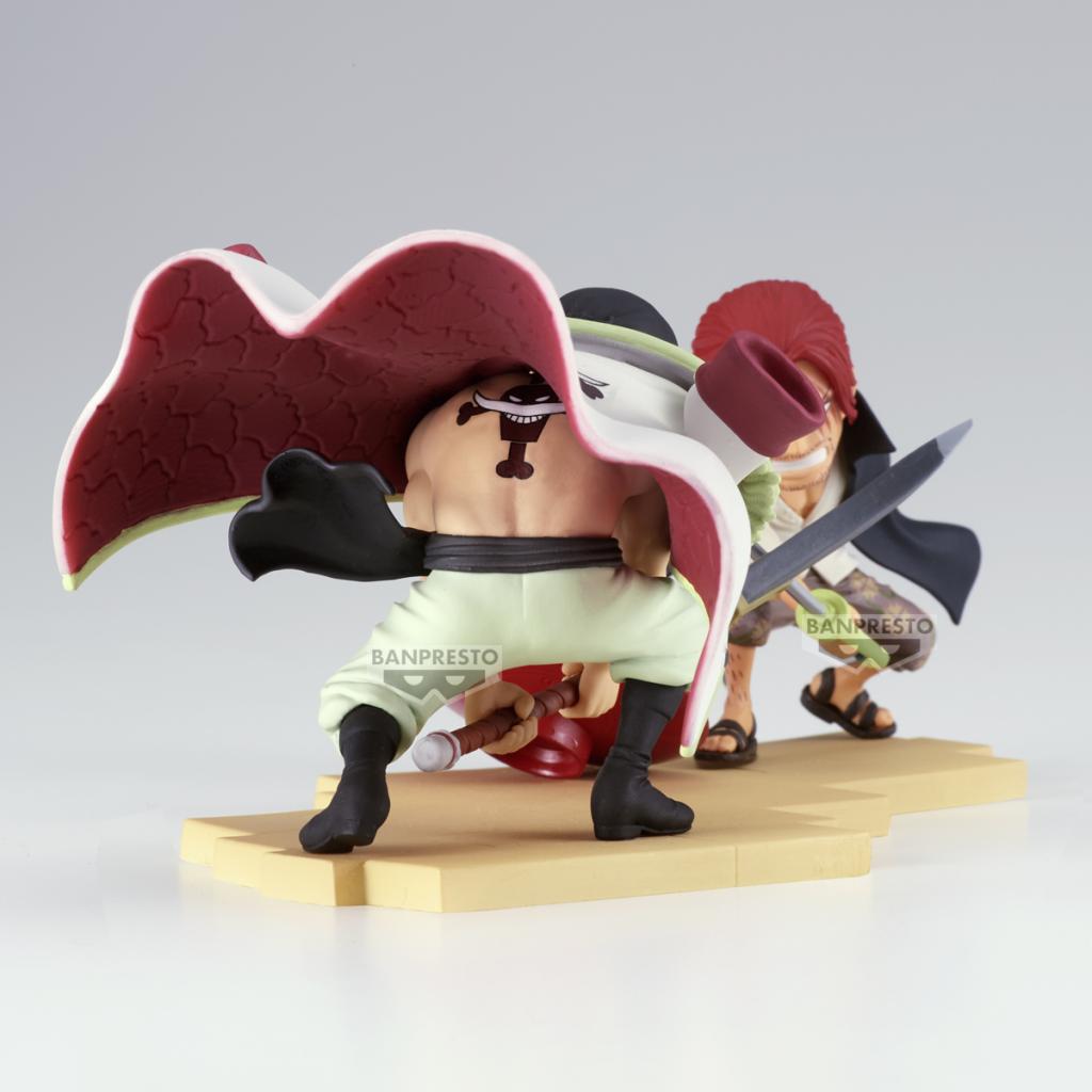 ONE PIECE - Edward Newgate VS Shanks - Figure WCF Log Stories 13cm