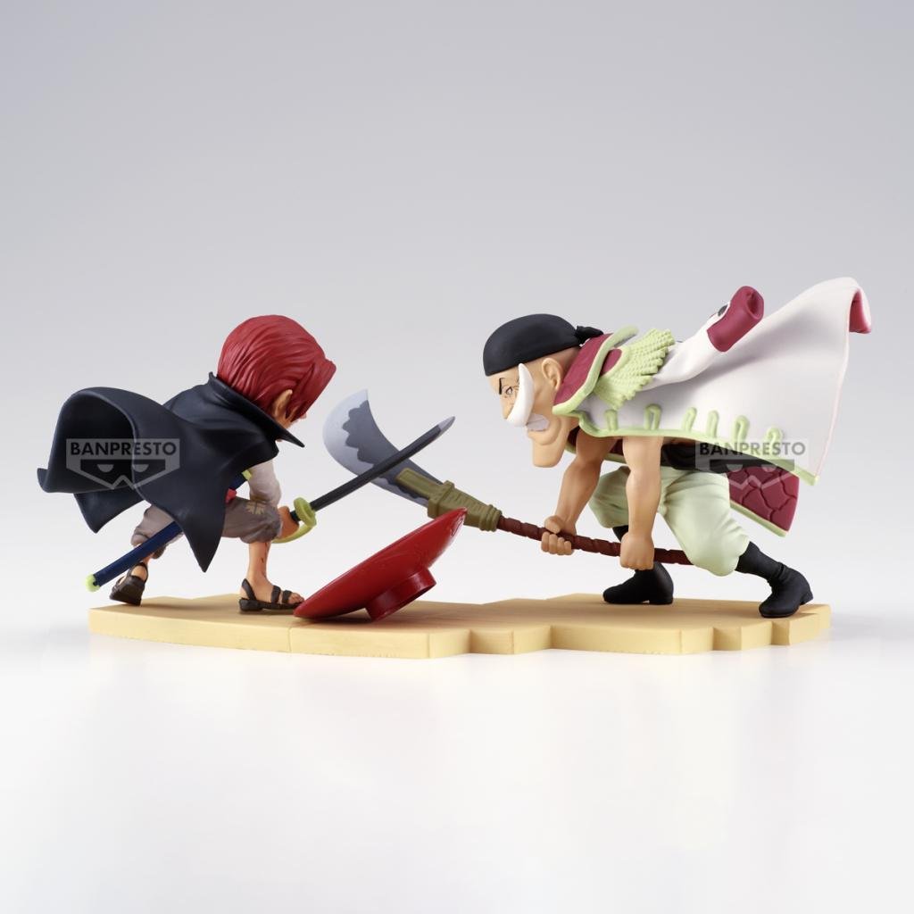 ONE PIECE - Edward Newgate VS Shanks - Figure WCF Log Stories 13cm