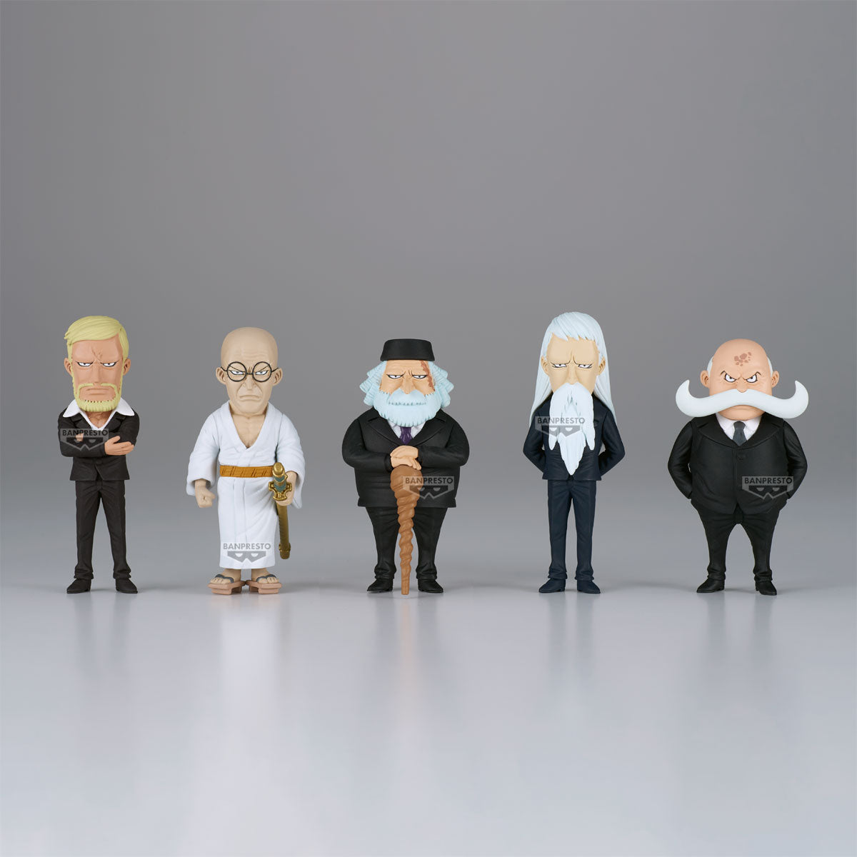 ONE PIECE - WCF Five Elders - Assortiments 12 Figurine 7cm