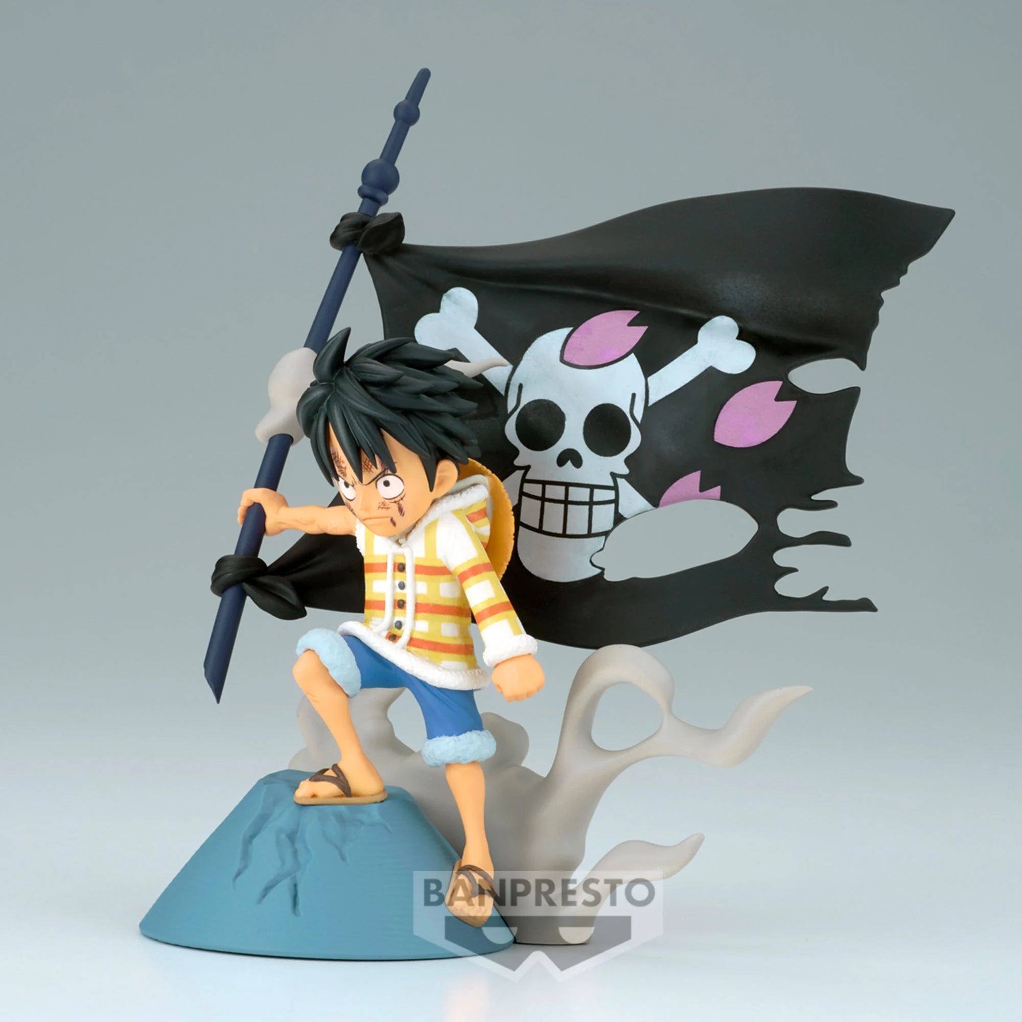 ONE PIECE - Monkey D. Luffy - Figure WCF-Log Stories 8cm