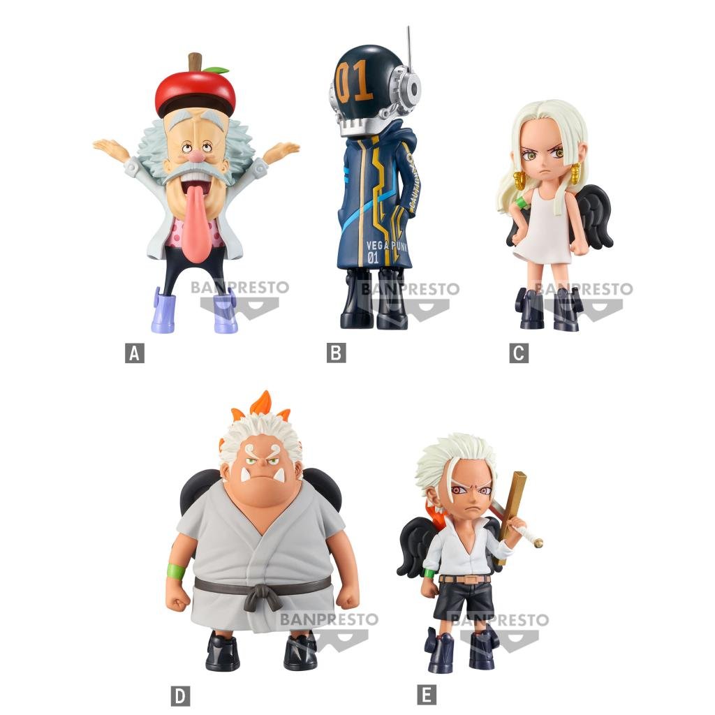 ONE PIECE - WCF Egg Head 4 - Assortiments 12 Figurine 7cm