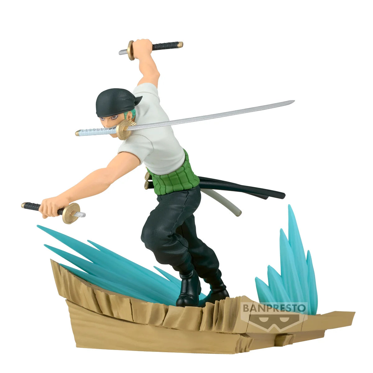 ONE PIECE - Roronoa Zoro - Figure Senkozekkei 1/2 11cm