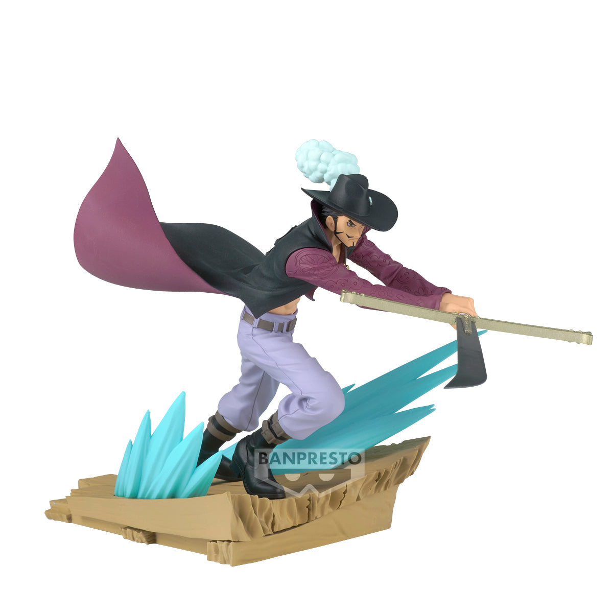 ONE PIECE - Dracule Mihawk - Figure Senkozekkei 2/2 12cm