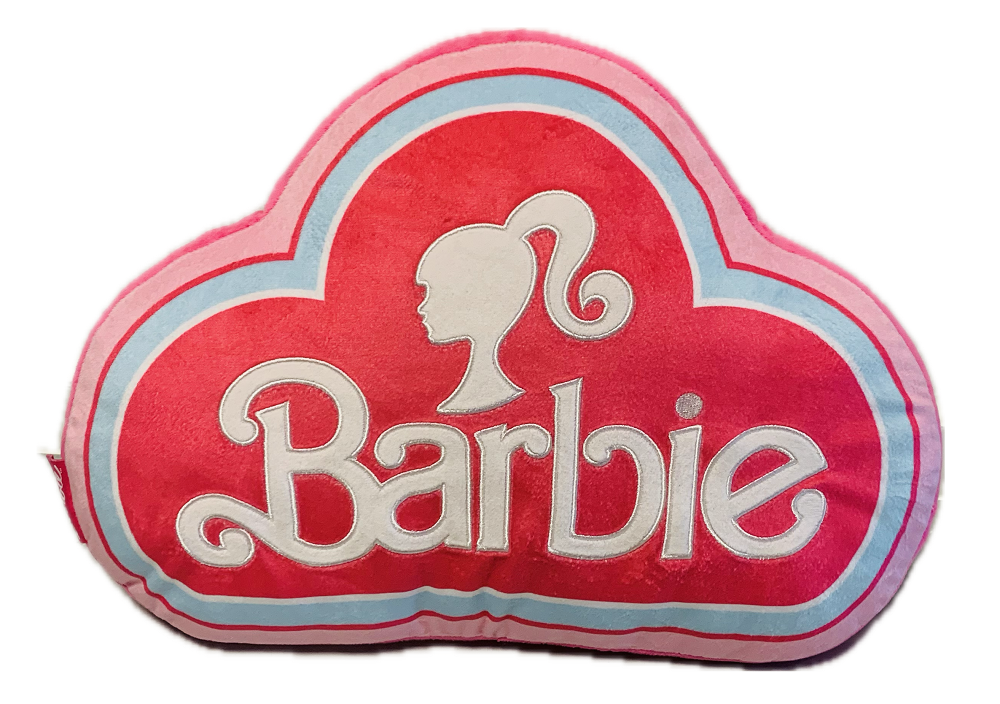 BARBIE - Logo - Velboa 3D Cushion - 40cm