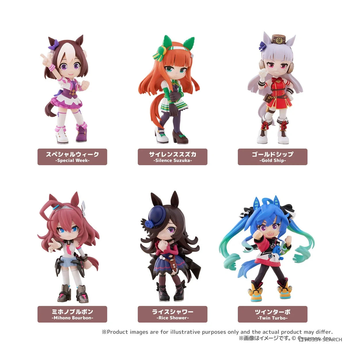 PalVerse Umamusume Pretty Derby Vol 1 - Blind Box Figure 9cm (6pcs)