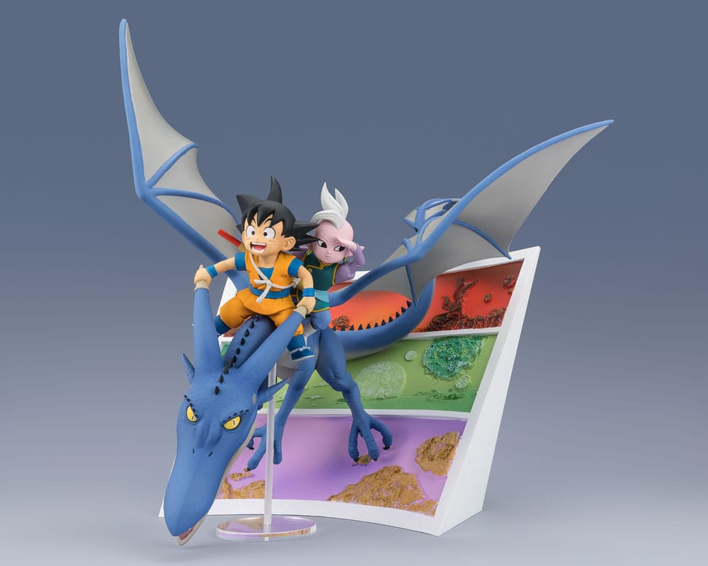 DRAGON BALL - Son Goku Mini & Supreme Kai - Statue FiguartsZERO 23cm