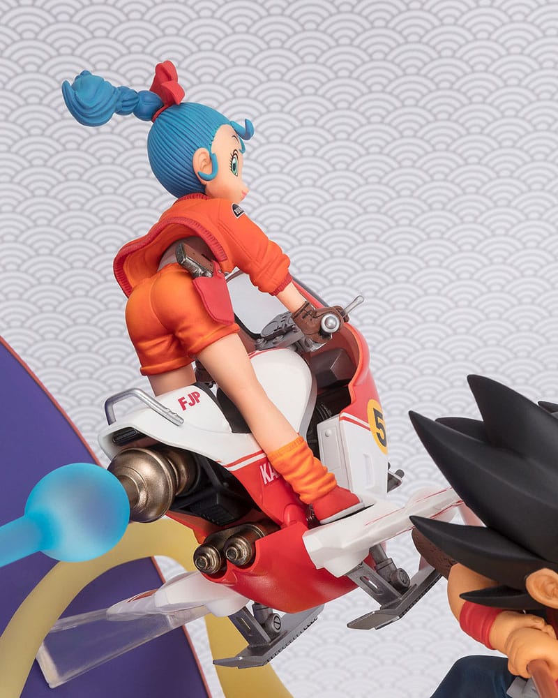DRAGON BALL - Son Goku & Bulma - Statue FiguartsZERO 18cm