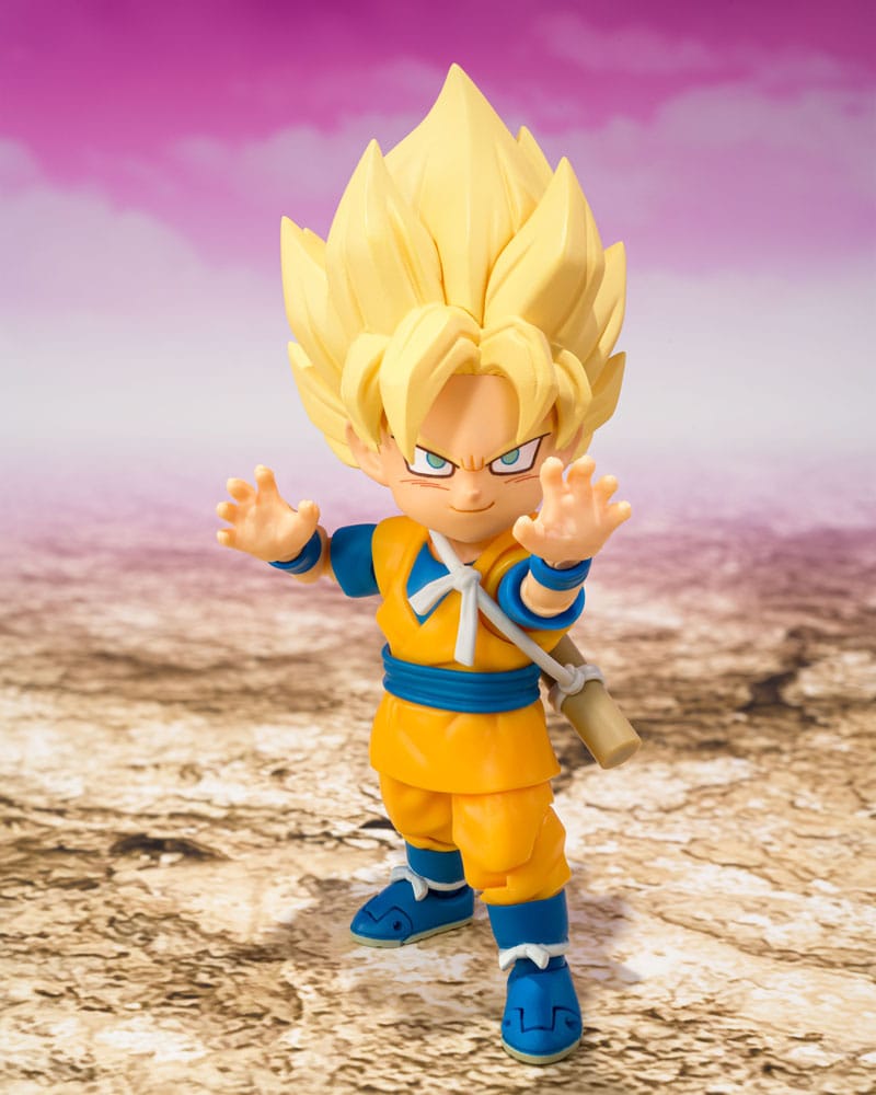 DRAGON BALL DAIMA - Super Saiyan Mini Son Goku -Fig. S.H. Figuarts 7cm