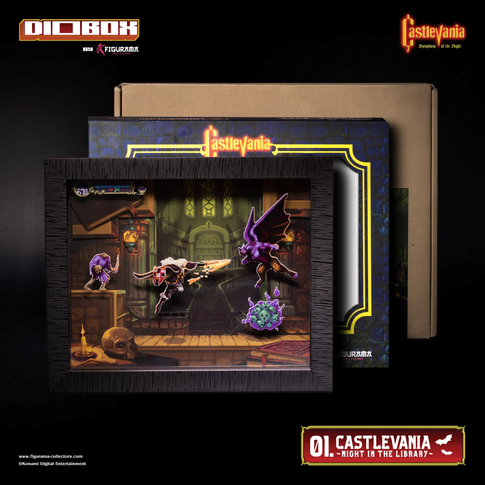 CASTLEVANIA - Night in the library - Diobox 34cm