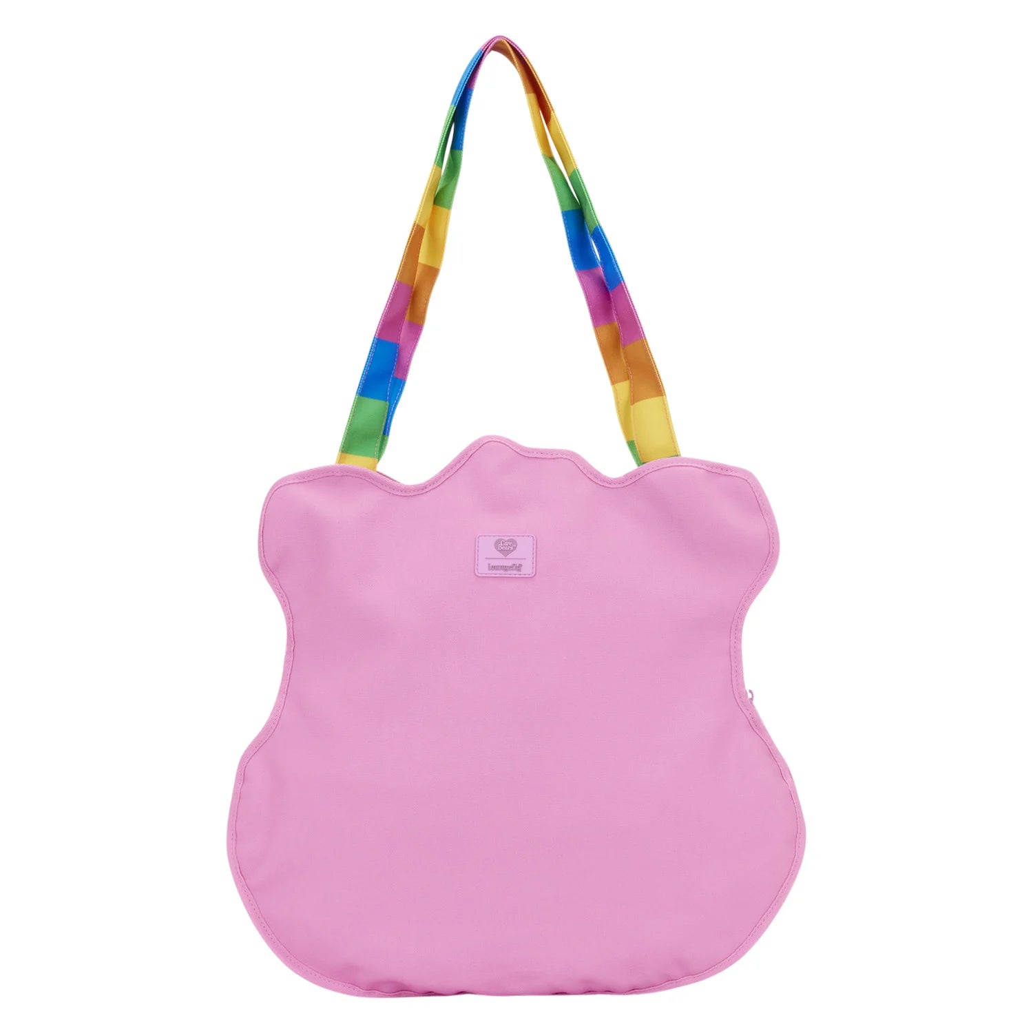 CARE BEARS - Cheer bear - Large Canvas Tote Bag LoungeFly