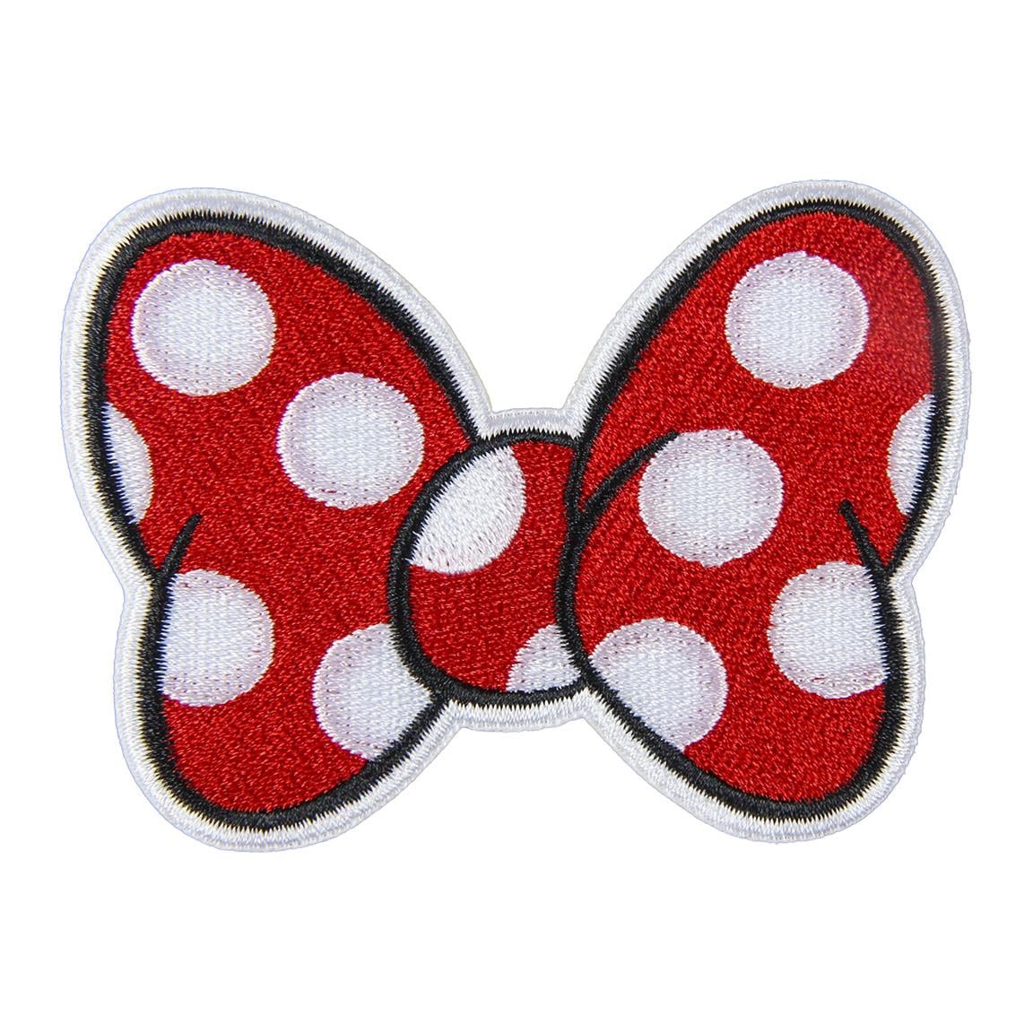 DISNEY - Minnie Ribbon - Iron-on Patch