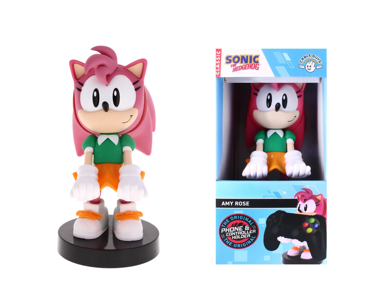 SONIC - Amy Rose - Controller & Phone Support - 20cm