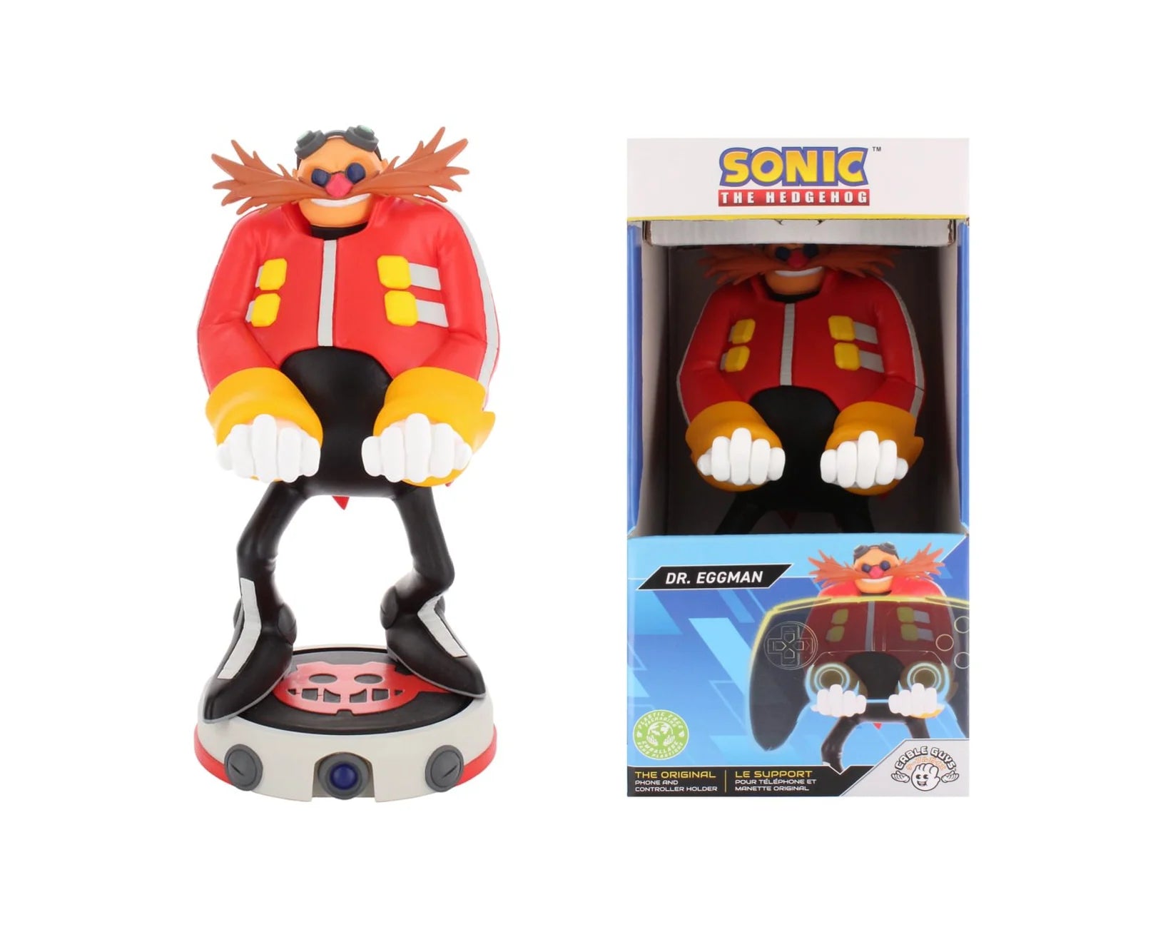 SONIC - Dr Eggman - Controller & Phone Support - 20cm
