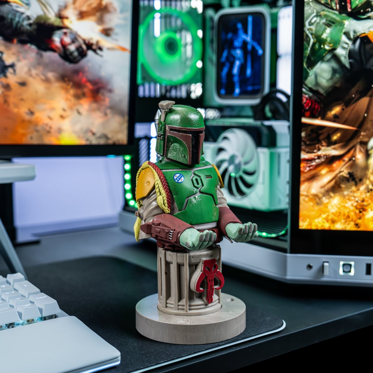 MANDALORIAN - Boba Fett - Controller & Phone Support - 20cm