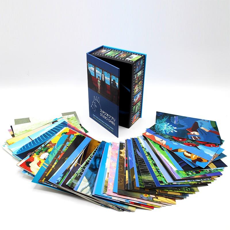 STUDIO GHIBLI - box of 100 collector's postcards