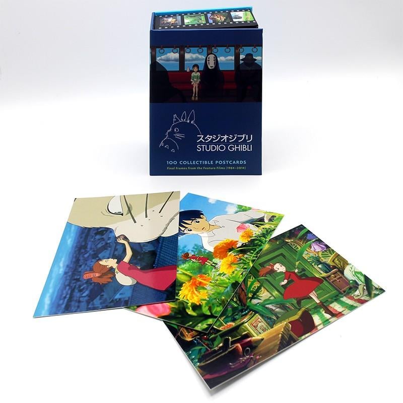 STUDIO GHIBLI - box of 100 collector's postcards
