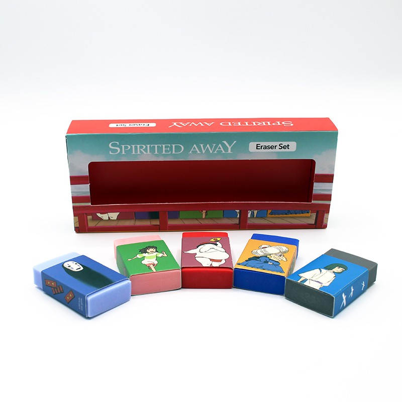 STUDIO GHIBLI - Spirited Away - Eraser Set