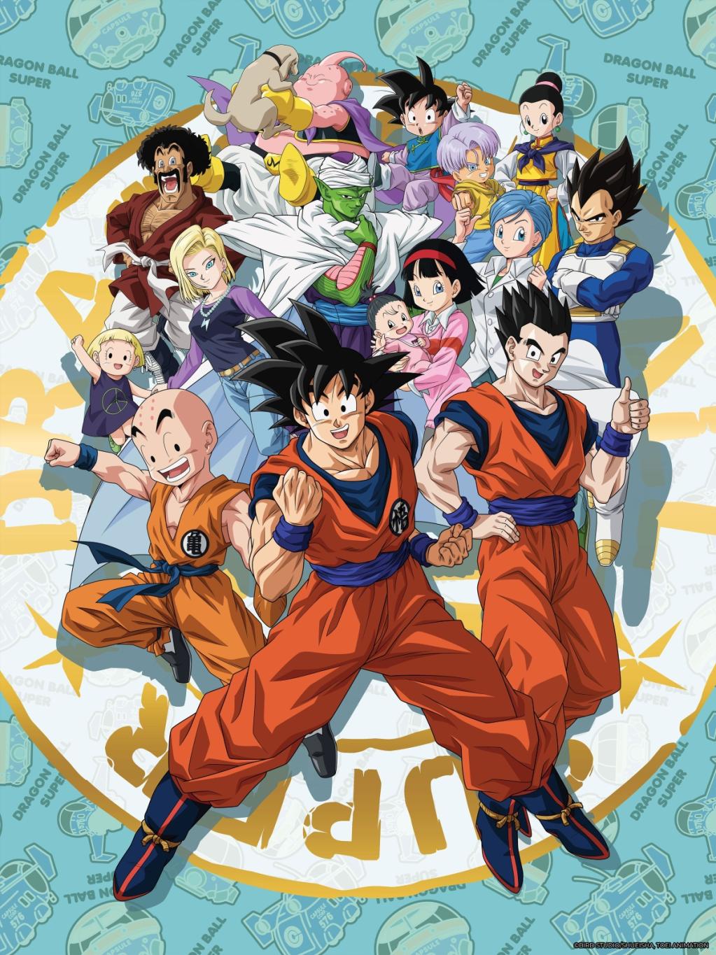 DRAGON BALL SUPER - Characters - Golden Poster 30x40cm