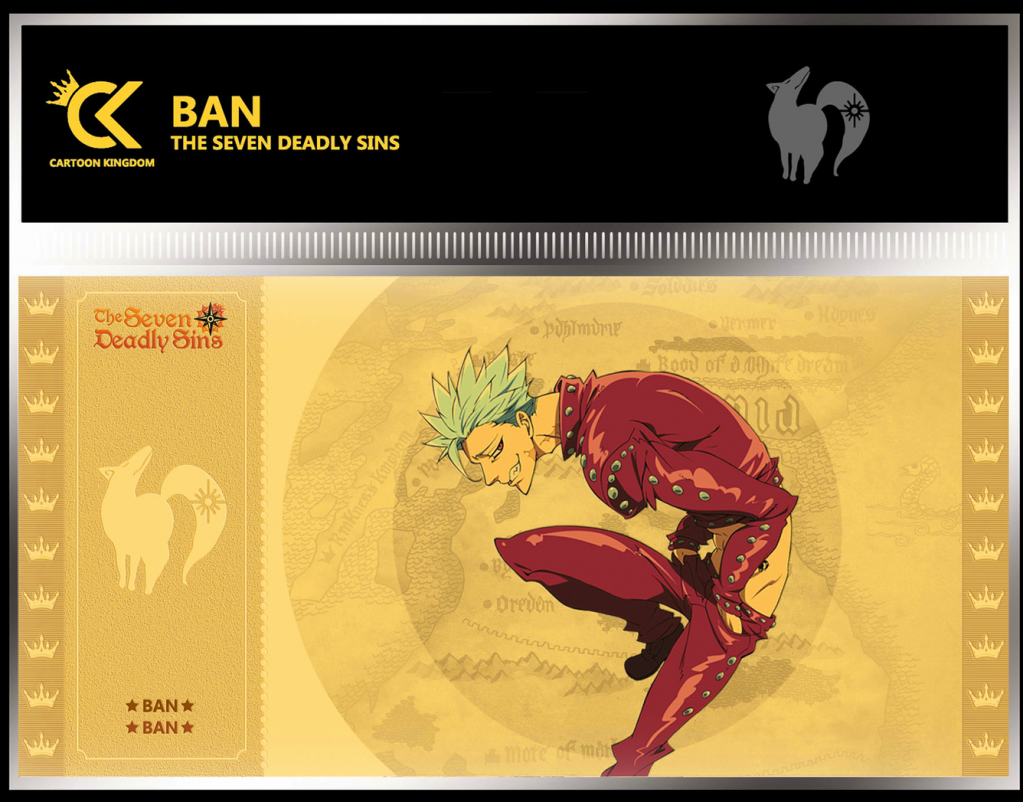 SEVEN DEADLY SINS - Ban - Golden Ticket