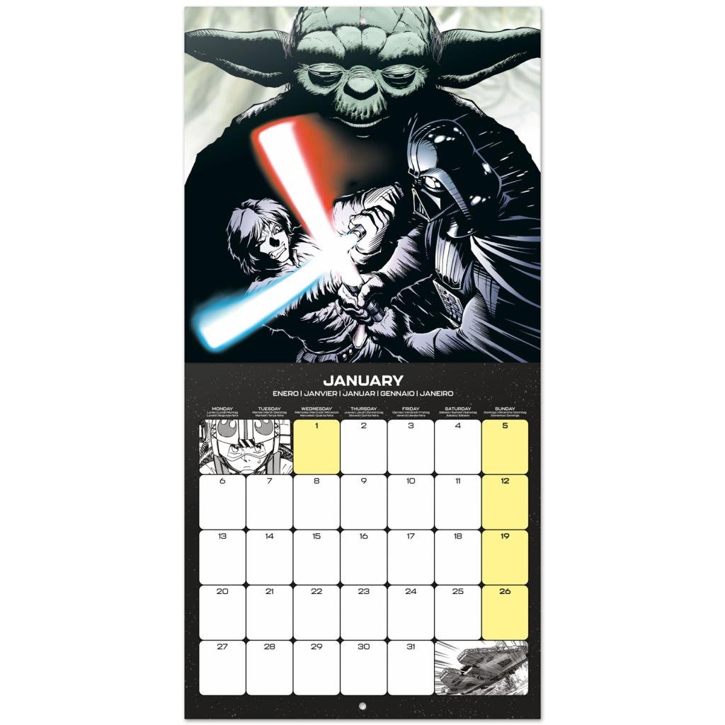 STAR WARS - Wall Calendar 2025