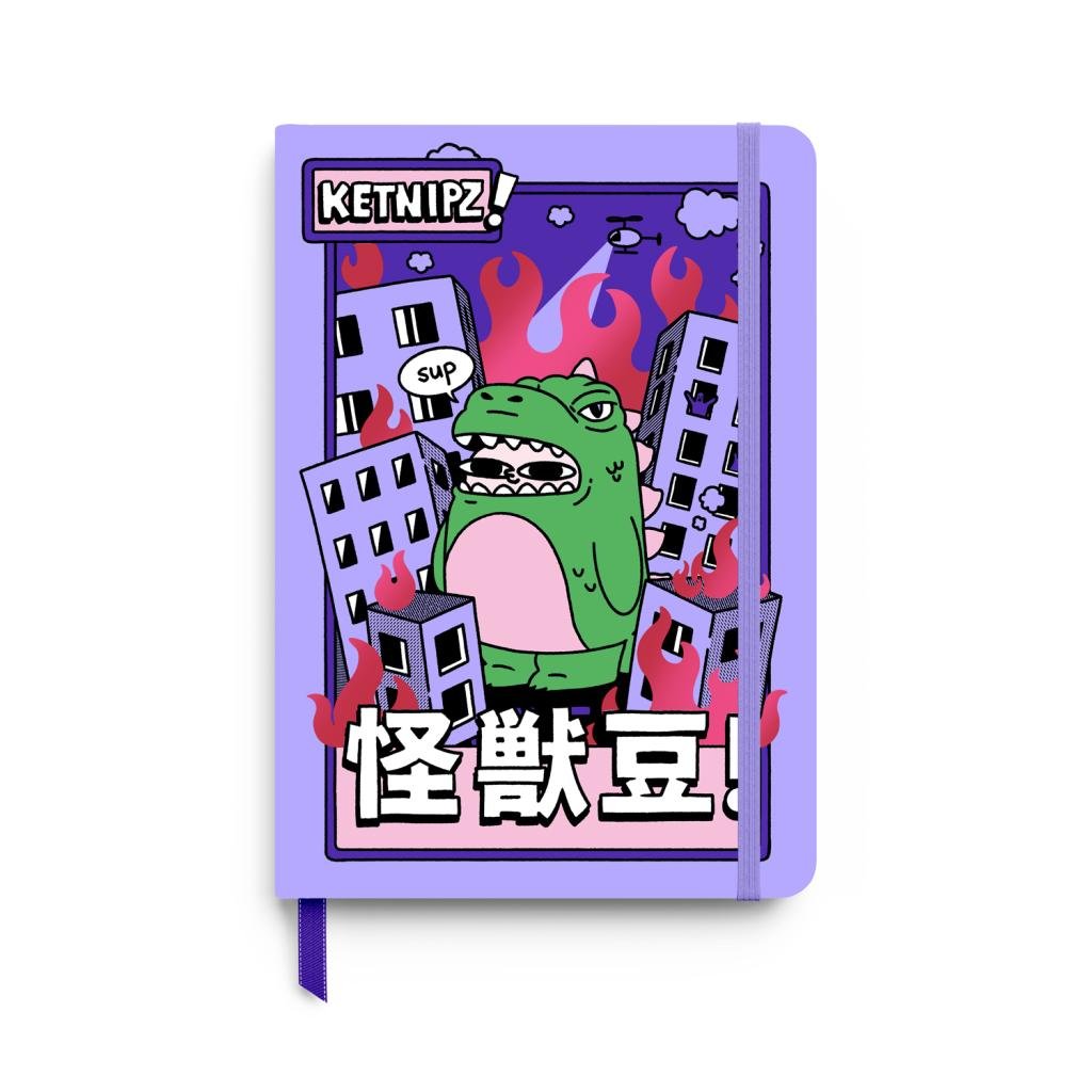 KETNIPZ - Crocodile - Premium Notebook - Size A5