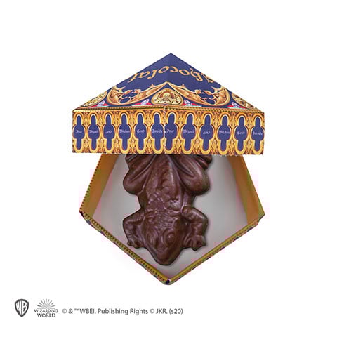 HARRY POTTER - Chocolate Frog Mold + 6 papers box + 12 Wizard Cards