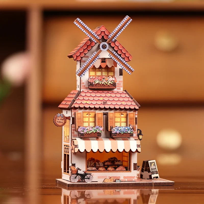 MINI BOOK NOOK KIT - DIY- Mill Bakery - With Magnets