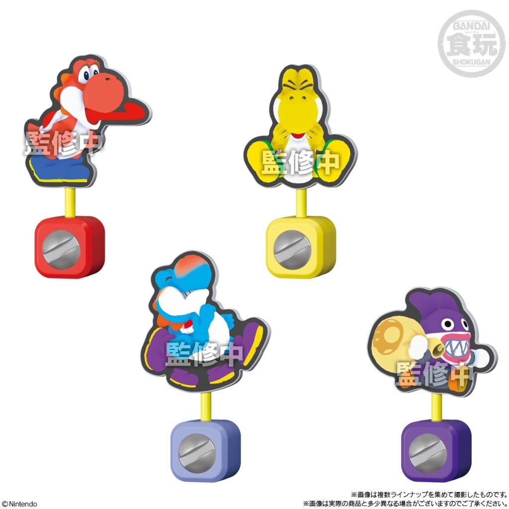 SUPER MARIO BROS. WONDER - Assortiments 16 Panel Clip Stand 8cm