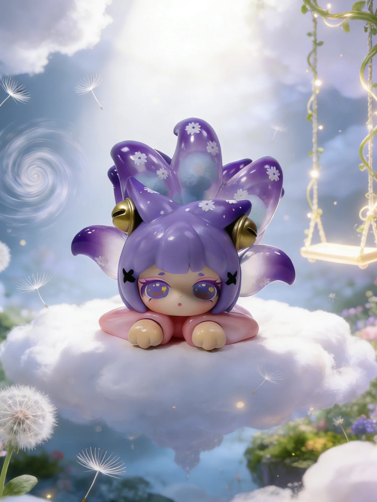 CHUANG WEI LAI -Encouter nine-tailed fox Series BLIND BOX (8pcs) -11cm